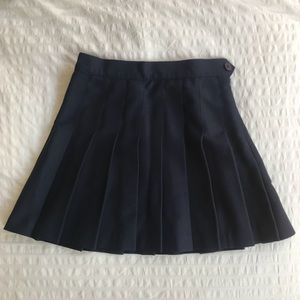 Brand new navy mini-skirt